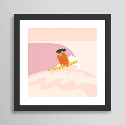 Down the Hill Art Print by Tasiania