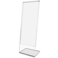 Angled Acrylic Sign Holder - Multiple Sizes - 1