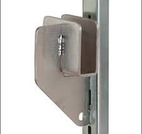 Wall Mount Swing Panels - Satin Silver - 1