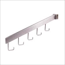 Rectangular Tubing Saddlemount - 5 Hook Rectangular Waterfall Horizontal Mount for 1/2" x 1-1/2" Tubing Size - 1