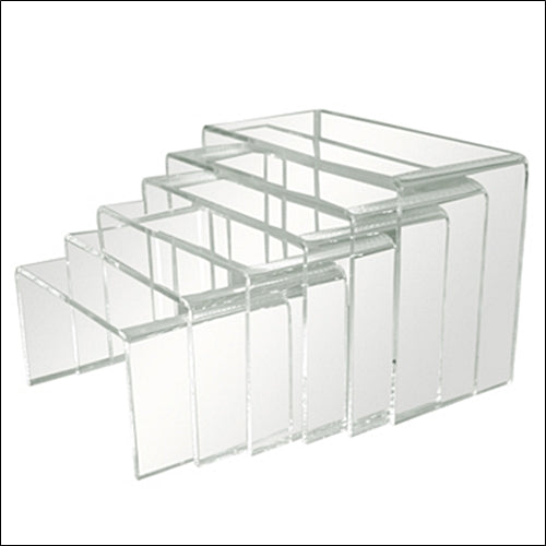 Economy Set of 6 Acrylic Risers - 1
