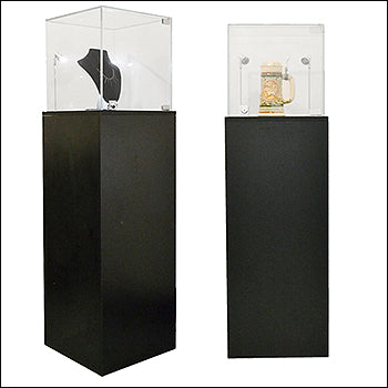 Economy Museum Pedestal Showcase - Multiple Sizes - 1