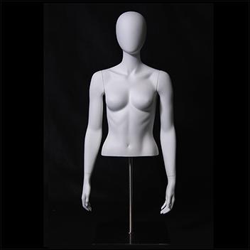 Table Top Egghead Female Mannequin Torso - 1