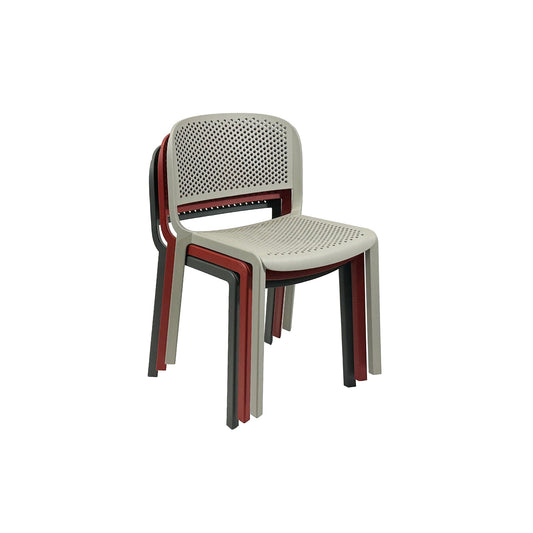 Emu Dome B9011 Modern Stackable Polypropylene Side Chair