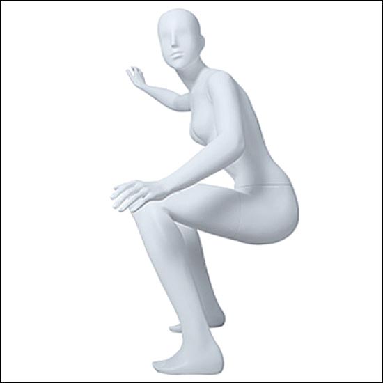 Female Mannequin Surfboard, Skateboard or Snowboard Pose - 5 Minimum - CUSTOMIZE - 1