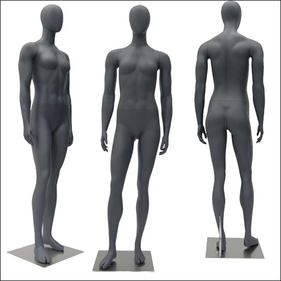 Fit Gal - Athletic Female Mannequin in Relaxed Standing Pose - 1