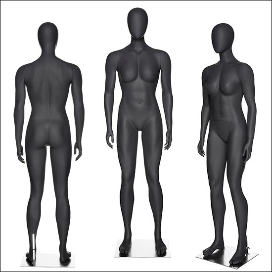 Fit Gal - Athletic Female Mannequin in Straight Standing Pose - 1