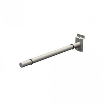 Urban Slatwall Glass Shelf Brackets - Multiple Size Options - 1
