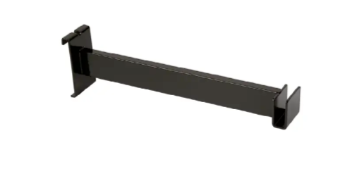 12" Rectangular tubing Hangrail Bracket for Gridwall - 1