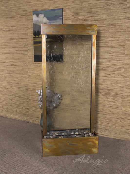 Harmony River floor water fountain for restaurants, hotels, and cafés