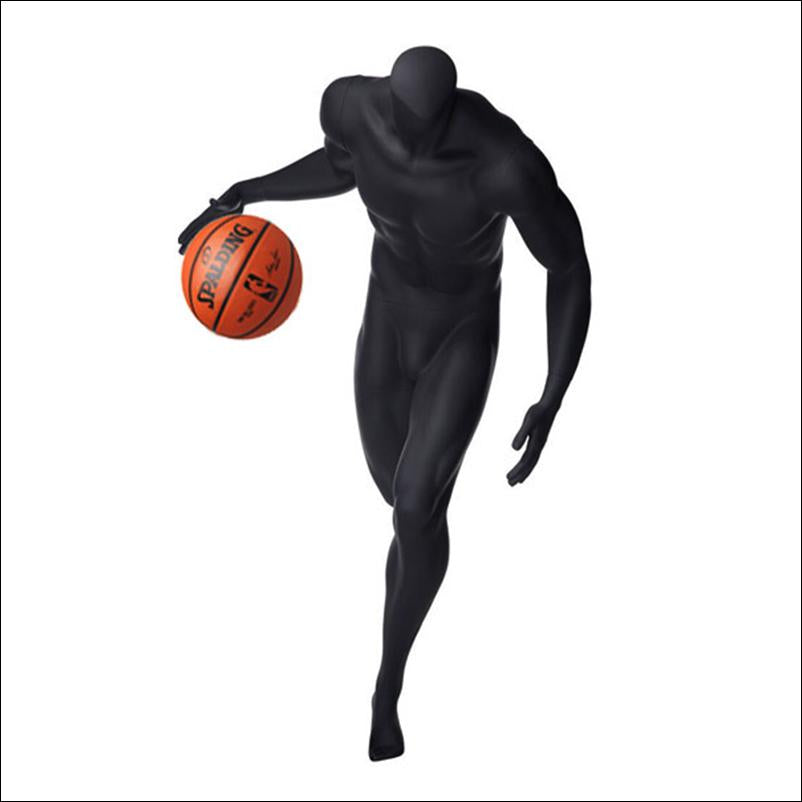 Headless Basketball Player Mannequin Dribbling - 1