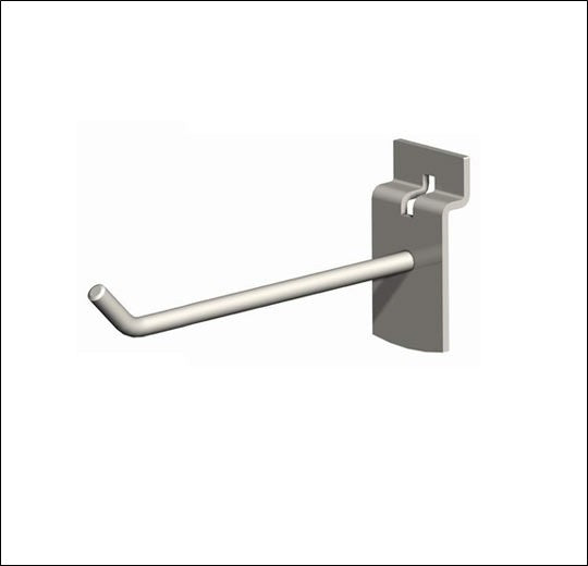 Urban Silver Frost Slatwall Hooks - Multiple Sizes - 1