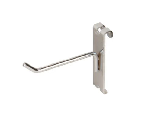 Slatwall Utility Hooks Select White or Black - 1