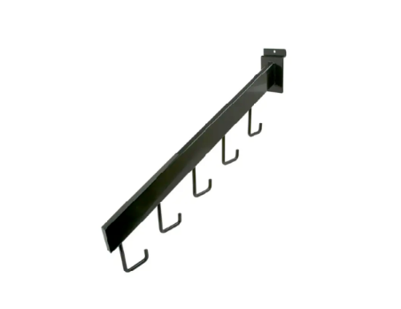 5 Hook Rectangular Tube Faceout For Slatwall - 1