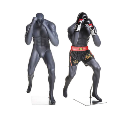 Fighter Mannequin with Fists Up Pose. - 1