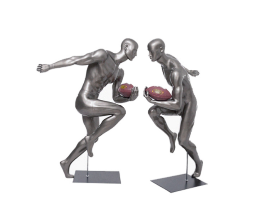 Football mannequin in a running pose - 1