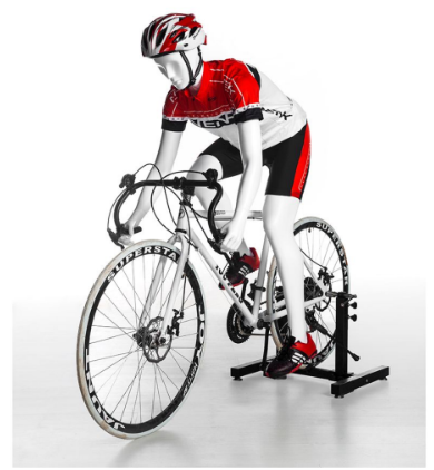 Female Sport Mannequin with Bicycle - 1