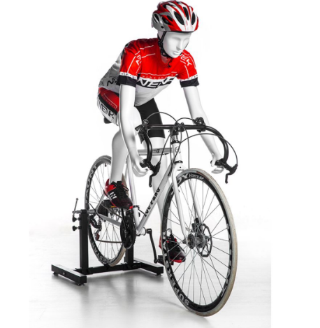 Male Sport Mannequin with Bicycle Riding Pose - 1