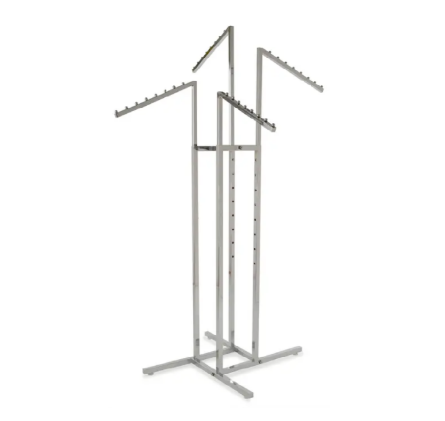 4 Way All Slanted Square Arm Rack - 1
