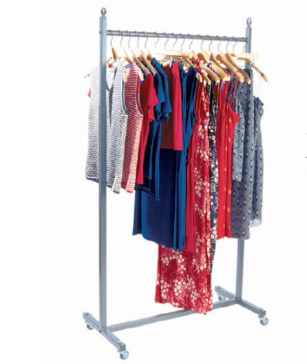 48" Wide Raw Steel Rack - 1