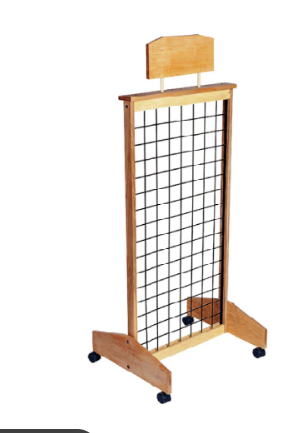Two-Sided Standard Wooden Gridwall - 1