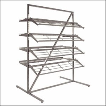 "T" Style Adjustable Shoe Rack - 1