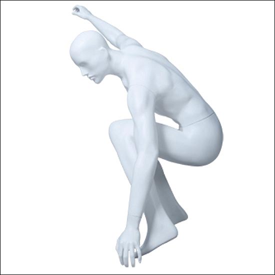 Male Mannequin Surfer, Skater, Snowboarder Pose - 5 Minimum - CUSTOMIZE - 1