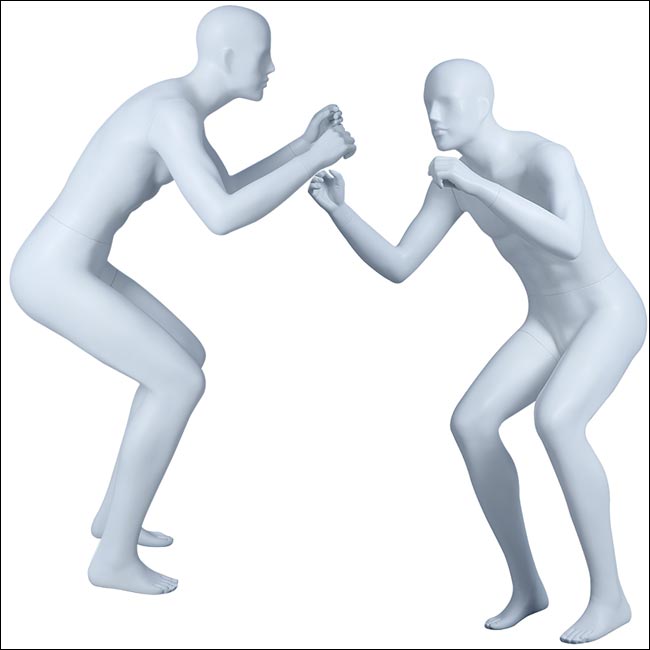 Male Skier Pose Mannequins - 5 Minimum - CUSTOMIZE - 1