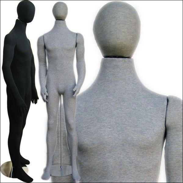 Male Soft Body Bendable Mannequin - Multiple Finish Options - 1