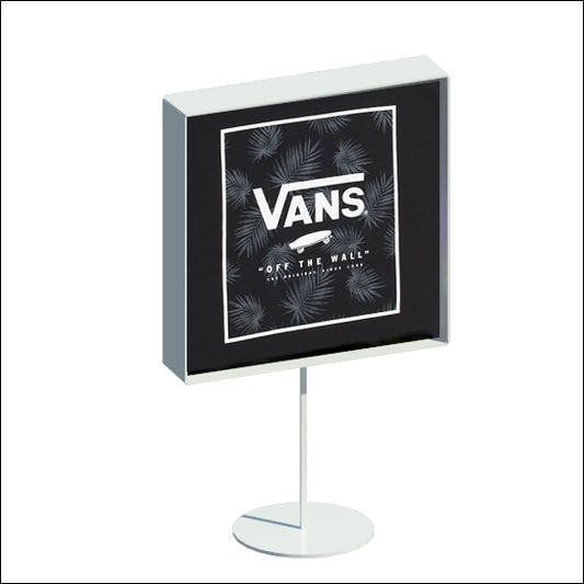 Single T-Shirt Display with Stand - Double Sided - 1