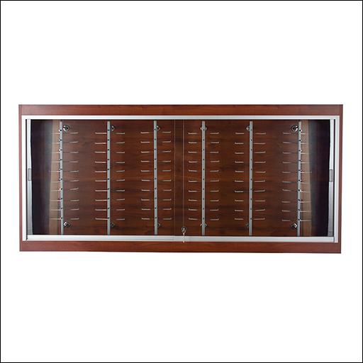 Euro Style 60 Optical Frame Locking Wall Display - Multiple Finish Options - 1