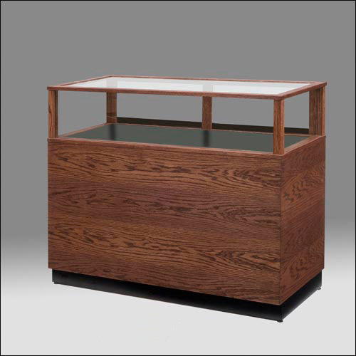 Classic Real Wood Jewelry Showcase - 1