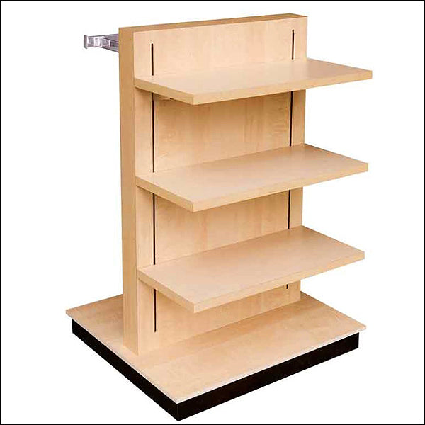 Recessed Standards T Stand Typical 24"W x 56"H x 28"D - 1