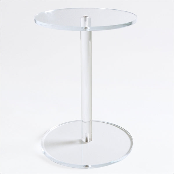 Round Acrylic Barbell Style Riser - Multiple Sizes - 1