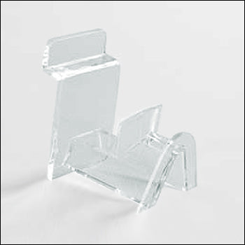 Single Saddle Style Eyewear Holder for Slatwall - 1
