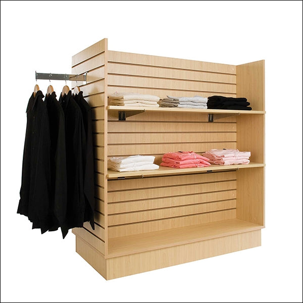 Economy Slatwall H Unit - Multiple Finish Options - 1