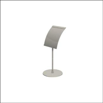 Curved Sign Holder - 8"H - 1