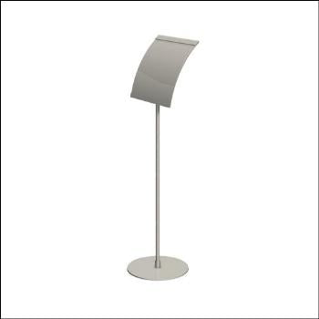 Curved Sign Holder - 16"H - 1