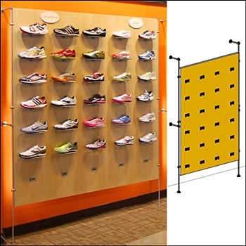 Solo Slat Wall Panel Outriggers - 1