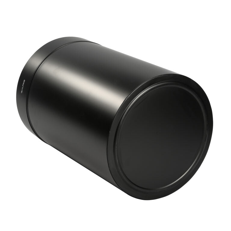 Stainless Steel Trash Receptacle – 27 & 50 Gallon Matte Black Waste Bin with Plastic Liner