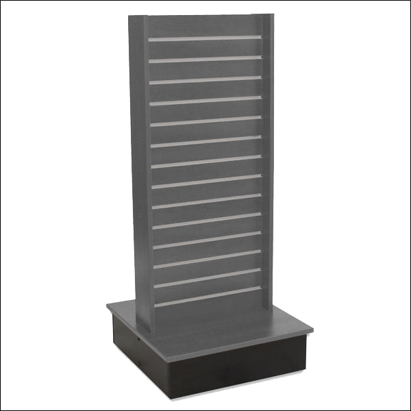 Standard Slatwall 2-Way T Unit with Metal Inserts - Multiple Finishes - 1