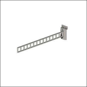 Urban Slatwall Straight Arm with Square Holes - 1