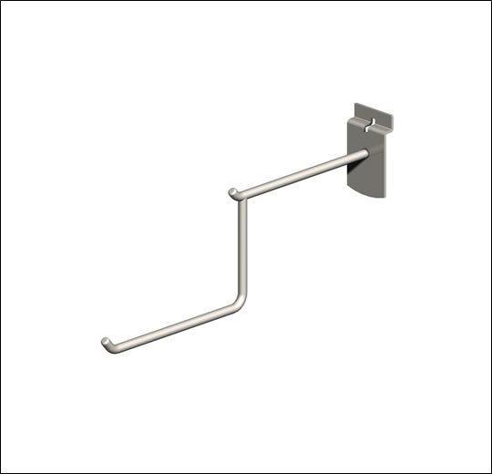 Slatwall Two Tier Hook - 1