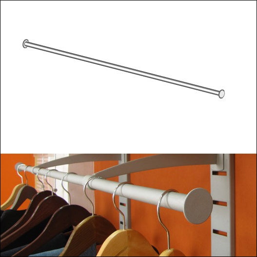 Urban Hangrail with End Cap Stoppers - 48" Long - 1
